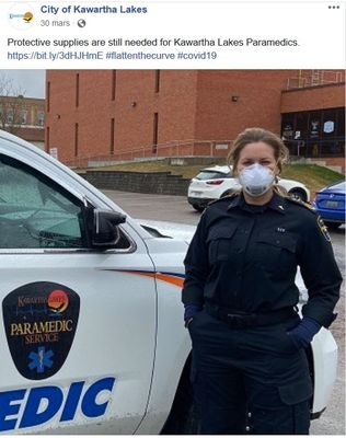 March 30: City makes second appeal for more PPE for Paramedics