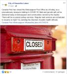 March 31: Canada Post closes Bobcaygeon Post Office