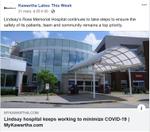 March 31: Lindsay hospital keeps working to minimize COVID-19