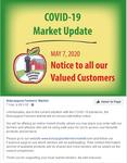 May 7: Bobcaygeon Farmers' Market remains closed