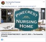 April 27: Update from Pinecrest