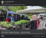 July 3: More farmers' markets set to open