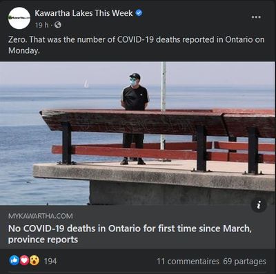 July 7: No COVID-19 deaths in Ontario for first time since March, province reports