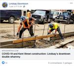 June 1: COVID-19 and Kent Street construction - Lindsay's downtown double whammy