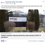 June 1: Ontario extends reduced electricity rates during COVID-19 pandemic