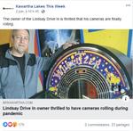 June 2: Lindsay Drive-In owner thrilled to have cameras rolling during pandemic