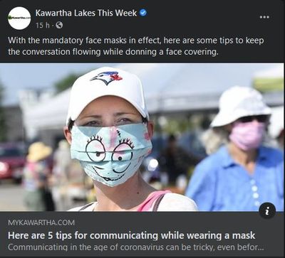 July 22: Here are 5 tips for communicating while wearing a mask