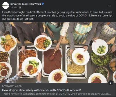 July 23: How do you dine safely with friends with COVID-19 around?