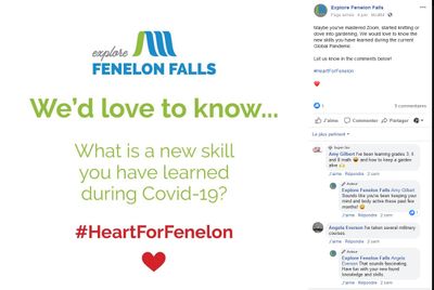 June 4: Fenelon Falls asks what you learned during COVID-19