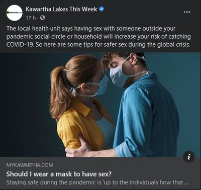 July 29: Should I wear a mask to have sex?