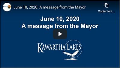 June 10: Mayor's Message