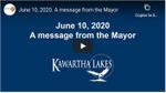 June 10: Mayor's Message