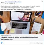 June 12: Pandemic results in bounty of summer learning options