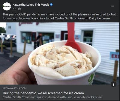 September 8: During the pandemic, we all screamed for ice cream