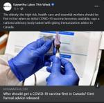 November 3: Who should get a COVID-19 vaccine first in Canada? First formal advice released.