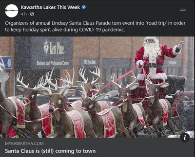 November 12: Santa Claus is (still) coming to town