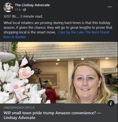 November 17: Will small town pride trump Amazon convenience?