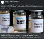 November 25: Health unit and province prepare for arrival of COVID-19 vaccine