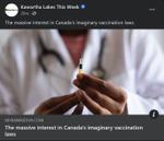 December 9: The massive interest in Canada's imaginary vaccination laws