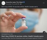 December 17: Don't buy COVID-19 vaccines online, Health Canada warns