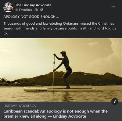 January 4: Caribbean scandal - An apology is not enough when the premier knew all along