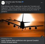January 5: Justin Trudeau slams politicians who ignored Canada's COVID-19 travel advice