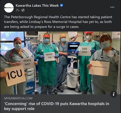 January 18: 'Concerning' rise of COVID-19 puts Kawartha hospitals in key support role