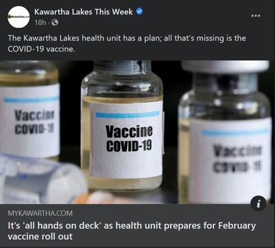 January 20: It's 'all hands on deck' as health unit prepares for February vaccine roll out