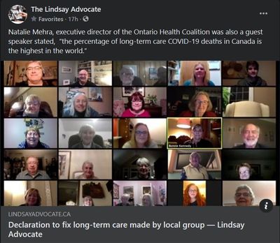 February 1: Declaration to fix long-term care made by local group