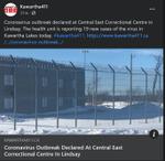 February 1: Coronavirus outbreak declared at Central East Correctional Centre in Lindsay