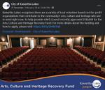 February 10: Arts, Culture and Heritage Recovery Fund