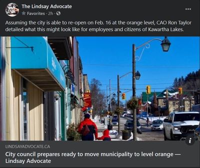 February 12: City council prepares ready to move municipality to level orange