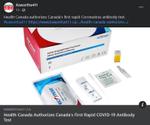 February 17: Health Canada authorizes Canada's first rapid COVID-19 antibody test