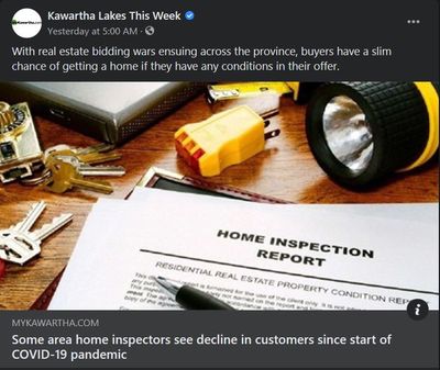 February 21: Some area home inspectors see decline in customers since start of COVID-19 pandemic