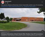 March 7, 2021: Mariposa Elementary School closed after positive case of coronavirus