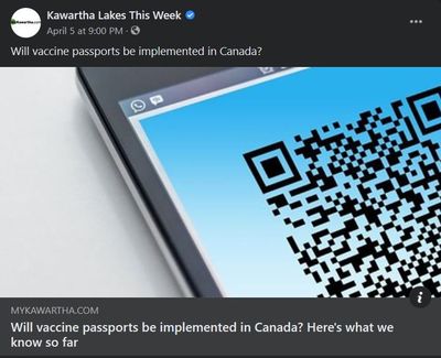 April 5, 2021: Will vaccine passports be implemented in Canada? Here's what we know so far