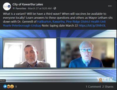 March 26, 2021: Kawartha Lakes Matters Episode 12 - HKPRDHU Update