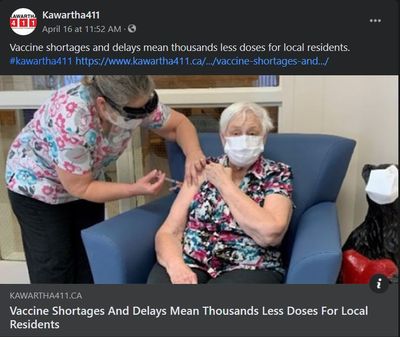 April 16, 2021: Vaccine shortages and delays mean thousands less doses for local residents