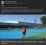 April 21, 2021: Fenelon Falls Tennis Club a pandemic-friendly sport option