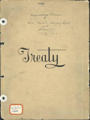 Mississauga Williams Treaty, 1923