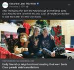 December 6, 2021: Emily Township neighbourhood creating their own Santa Claus parade amid cancellations