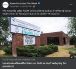 December 15, 2021: Local sexual health clinics on hold as staff redeploy for pandemic