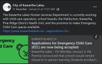 January 6, 2022: Applications for emergency child care (ECC) are now being accepted