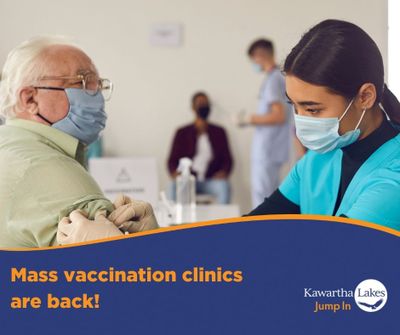 November 24, 2021: Mass vaccination clinics are back