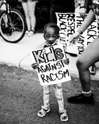 Black Lives Matter protest photograph