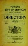 Vernon's city of Chatham street, alphabetical, business, and miscellaneous directory for the years 1914 to 1915
