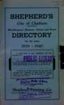 Shepherd's city of Chatham (Ontario) miscellaneous, business, citizen and street directory for the years 1939 - 1940