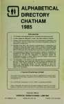 Vernon's city of Chatham (Ontario) directory 1985