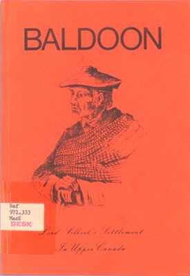 Baldoon : Lord Selkirk's settlement in upper Canada