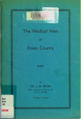 The medical men of Essex County  
